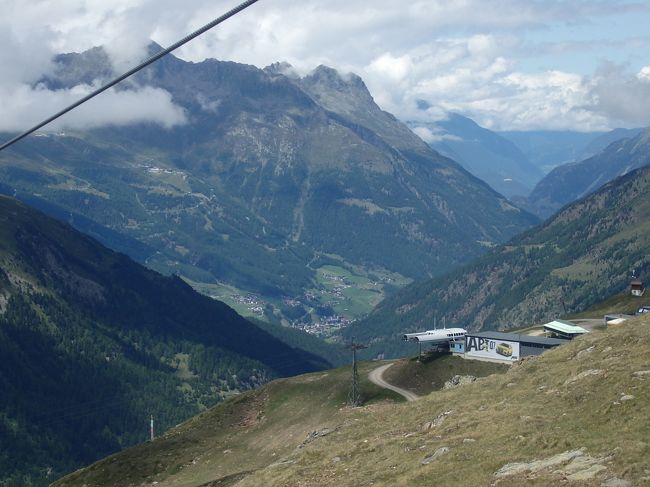 ホッホグルグルバーンからの眺め