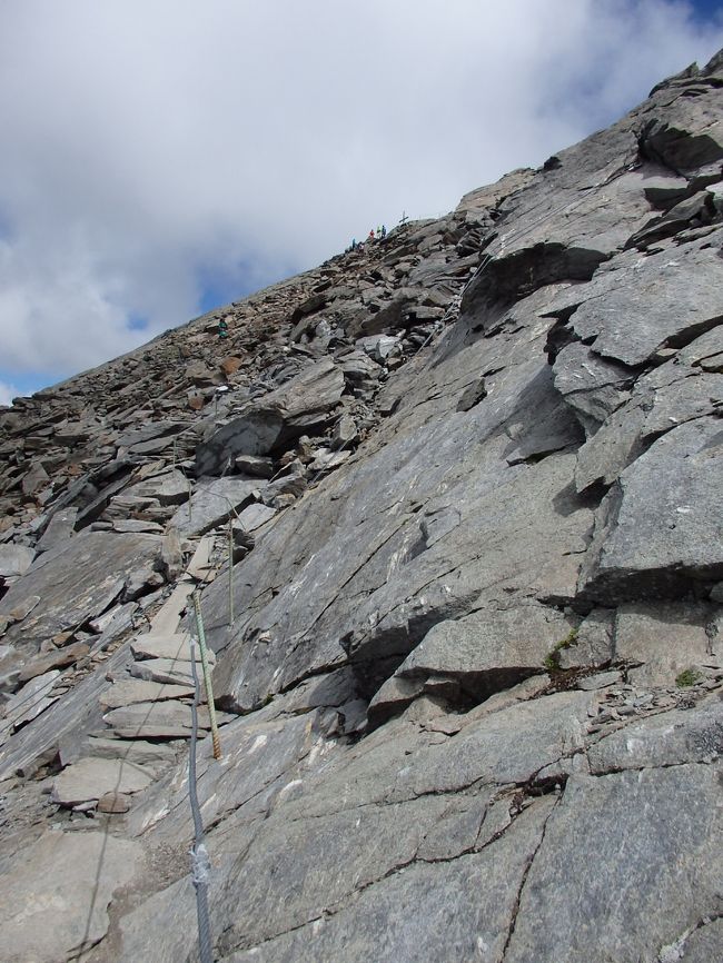 ヴルムコーゲル山頂目指して