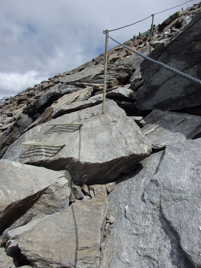 ヴルムコーゲル山頂目指して