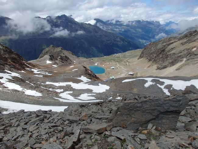 ヴルムコーゲル山頂目指して