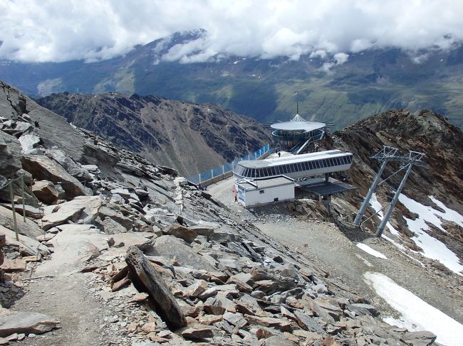 ヴルムコーゲル山頂から下る眺め