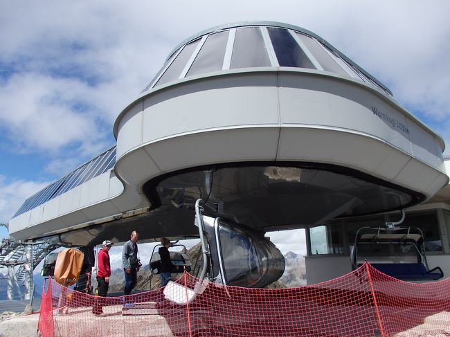 頂上駅に戻ってきて