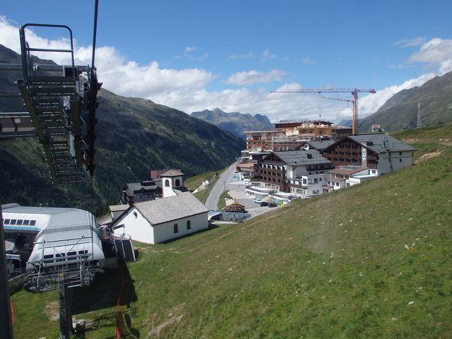 下りのチェアリフトからの眺め