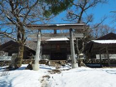 9時11分、武甲山御嶽神社に到着。参拝。