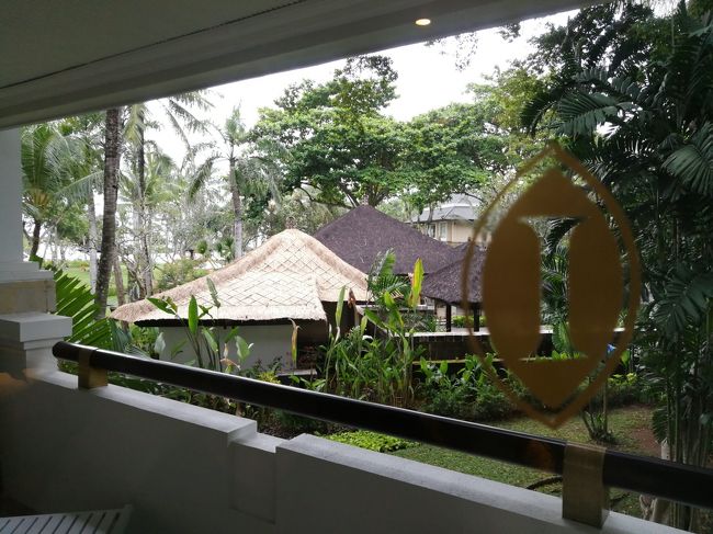 インターコンチネンタルバリリゾート<br />部屋は２階でした。