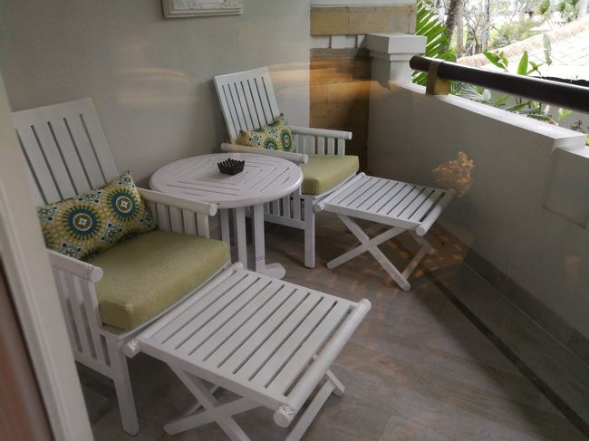 インターコンチネンタルバリリゾート<br />バルコニー<br />