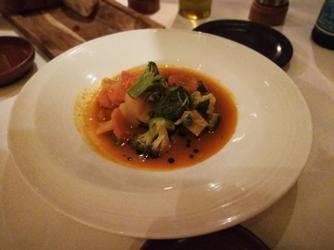 インターコンチネンタルバリリゾート<br />イタリアンレストラン　Bella Cucina<br />ミネストローネ<br />