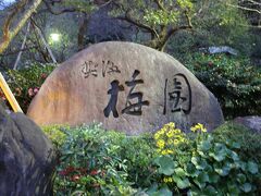 夜は紅葉をみに熱海梅園に行きたくて、娘に付き合ってもらいました。