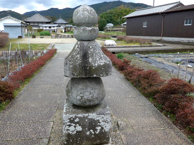 2019.3奈良・飛鳥旅行5-夢市茶屋で昼食,石舞台,明日香村埋蔵文化財展示室など,飛鳥寺