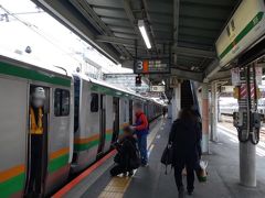 籠原駅で15両のうちの10両を切り離すのいうので、見てみました。