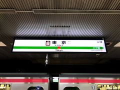 終点の東京駅に到着。京葉地下ホームに着きました。

長かったようであっという間のE653系の乗車でしたが、とても快適でした。

(常磐線・上野東京ライン経由の列車は、地上ホーム9・10番線に着きます。)