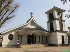 【カトリック主税町教会 礼拝堂】
1904年築。