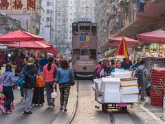 いつもの雑多な春秧街マーケット、ここに来ると香港に戻ってきたと実感します。