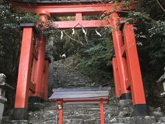 熊野速玉大社の摂社、神倉神社へ。
ここは神が降臨する山で、階段は熊野古道になっているぜひ押さえておきたいスポット。