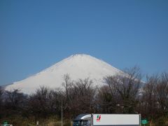 足柄サービスエリアから見た富士山