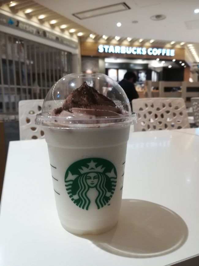 ホワイトチョコレート＆エスプレッソフラペチーノ