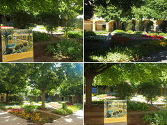 ＜エスパース・ヴァン・ゴッホ＞

ゴッホが精神病の治療を受けながら作品活動をした療養所は
後にゴッホが描いた「アルルの療養所の庭」という絵をもとに
建物と中庭が再現されました。

