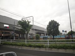 高架化された中央線　武蔵境駅付近