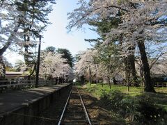 五所川原14:50発の津軽鉄道は、15:15頃芦野公園駅に到着。
写真ではわかりませんが、どっと人が降りました。
