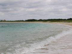 妹が地元の人がトュリバービーチと呼ぶビーチへ
案内してくれました。
曇り空ですが、水は青いです。