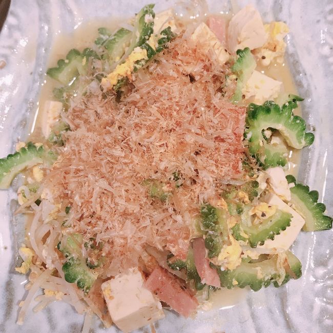 1階隅のお店のゴーヤチャンプルーが好きな味