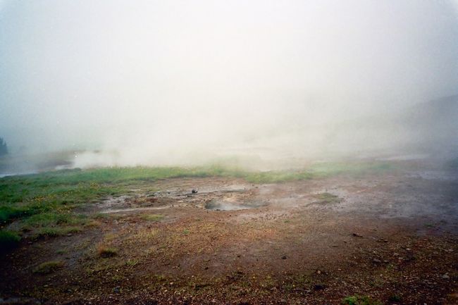７、8月のみ運行する内陸バスは午前9時発。前夜遅くに到着した友人は状況をよく把握できないまま、レイキャビク観光もしていないのにバスに乗せられて