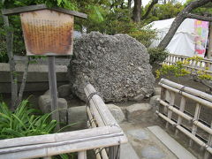 鶴岡八幡宮は行かなくてもいいと思っていましたが、国歌に出てくるさざれ石がまた見たかったので、時間もあるので寄ってみました。
この近くの白旗神社は黒くて格好いい佇まいです。