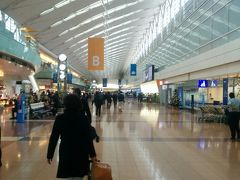 羽田空港第２旅客ターミナルに到着しました。