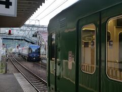 宮津からはこの日の最終ランナー。113系が使われる「快速大江山」に乗車。