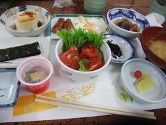 　とにかく旅館「最北亭」に帰り、朝食にする。
　空港に行ってみなければ状況がつかめないので、食事の後、宿の人に空港まで送ってもらう。