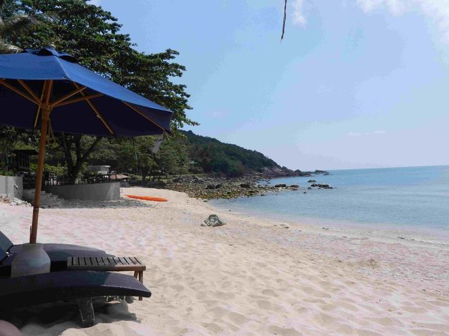 10時頃ビーチに来ました。<br />2時頃まではここにいられるなあ。