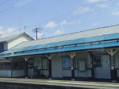 大沼駅です。この駅から別れてる（どちらも通称の）藤代支線と砂原線は去年の夏に乗りましたので、今回はそれらを通らない西側の函館本線を通りました。その、七飯から森が初乗車区間でした。