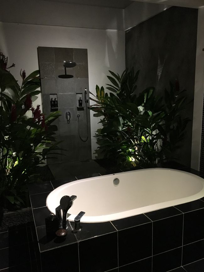 ちなみに このシャワーは屋根がありません。