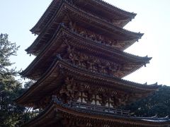 京都最古の建造物となる、国宝の五重塔。
醍醐天皇の冥福を祈るため、951年に建てられました。