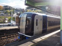 セントレアからちょうど一時間、犬山遊園駅に到着。やっと先頭車両をまともに見る事ができました。