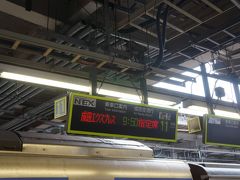 品川で成田エキスプレスに乗り換えました。
満席のNEXに乗ったのは初です(笑)。
今回は、新幹線等の混雑を予想してスーツケースは宅配便で送ってしまったので楽でした。