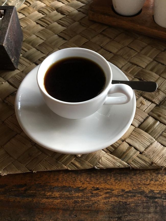 香りが非常に強いコーヒーでした