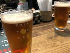 はしごと言いながら2軒で撤収、宿最寄りの駅に戻り、スタンドバーで1杯だけビールを飲んで21:30解散。健康的です。
いや健康的って、昼酒飲んでるけども。
でもあれお酒じゃないから、箕面ビールだからｗ
