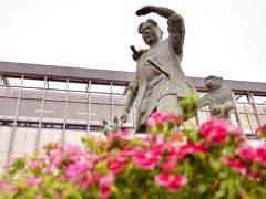 という訳で、朝の岡山駅にやって来ました