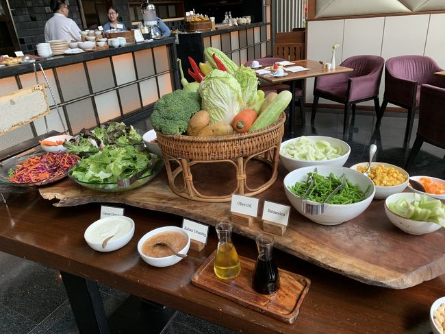 オーガニック食材が自慢のホテルみたいです。