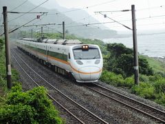 雨の中撮影を強行
タロコ号下り　