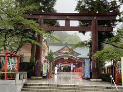 仙台城跡にある宮城県護国神社。