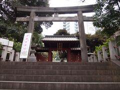 渋谷に有ります「金王八幡宮」さんの鳥居です。