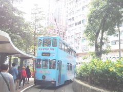 香港島で2階建てトラムに乗車体験！
坂が多いので街中は路面電車が便利かも！