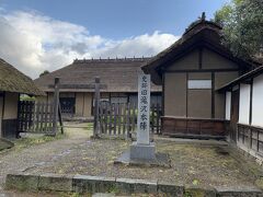 旧滝沢本陣。飯盛山のふもとにあり戊辰戦争の際にはここから白虎隊が出陣した歴史的舞台。