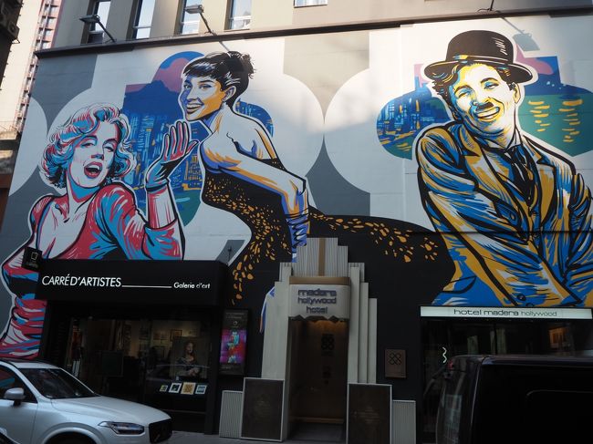 色んなアートがあってびっくり！<br />お洒落なお店も多いのでカフェにいくのも迷ってしまいます。。