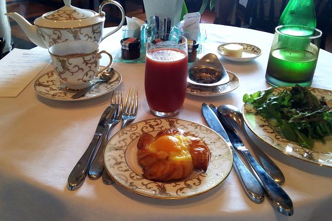 翌朝、平成最後の朝ごはん。