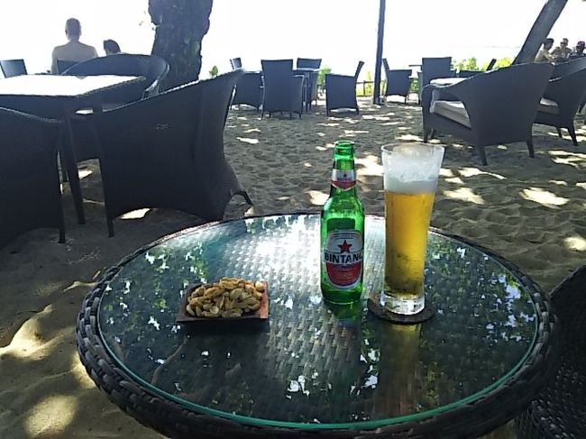 冷たいビールが元気の源。