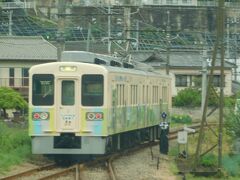 2019.04.30　下仁田ゆき普通列車車内
上州一ノ宮で同じく７００形＝１０７系と行きかう。
