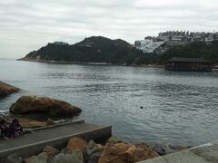 香港島の北側と打って変わって、静かな光景です、